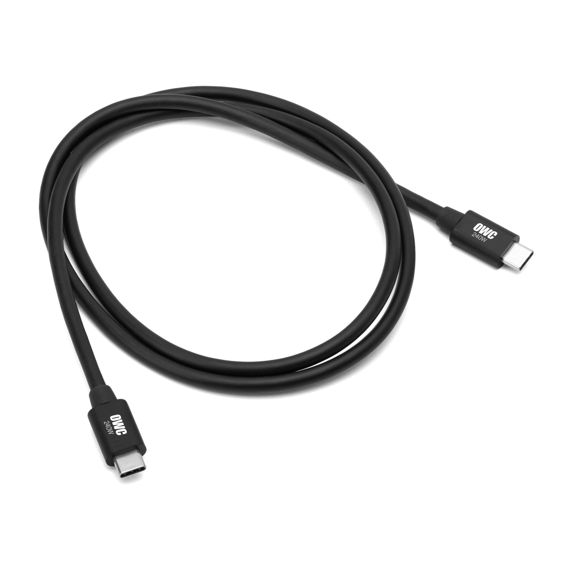 

OWC Thunderbolt 5 (USB-C) Cable, 1.0m, 240W Power Delivery, Thunderbolt 4 and Thunderbolt 3 Compatible (1.0M)