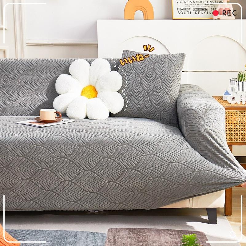Elastic Sofa Cover All-season Anti-slip Anti-cat Scratch 360° Dust-proof and Beautiful Hair Cover Couch Cover