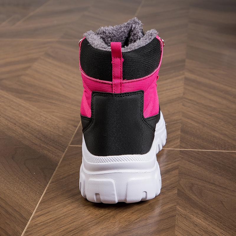 Women's boot Winter Warm Cotton Shoes 2024 New Outdoor Thick Sole Casual Snow Boots Comfortable Plush Boots Large Size