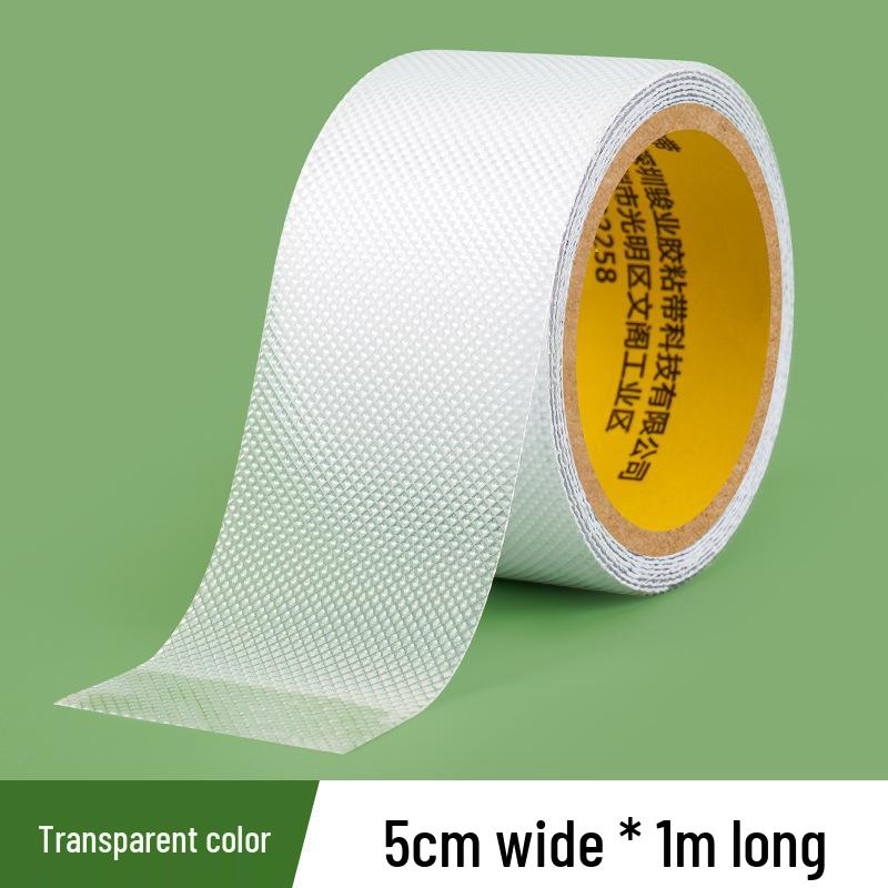 Transparent Brick Pattern Anti-Slip Tape: Self-Adhesive, Waterproof, Wear-Resistant for Bathroom and Staircase Safety