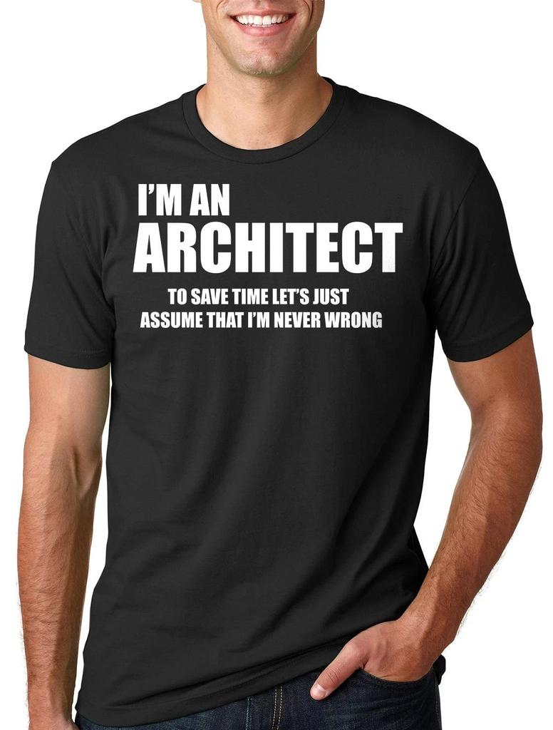 Architect Profession Occupation T-shirt Funny Architect Tee Shirt Gift for Dad