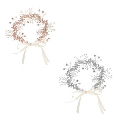 Elegant Satined Ribbon Waistband With Pearls Rhinestones Decors Waist Belt For Women Wedding Event Special Occasion