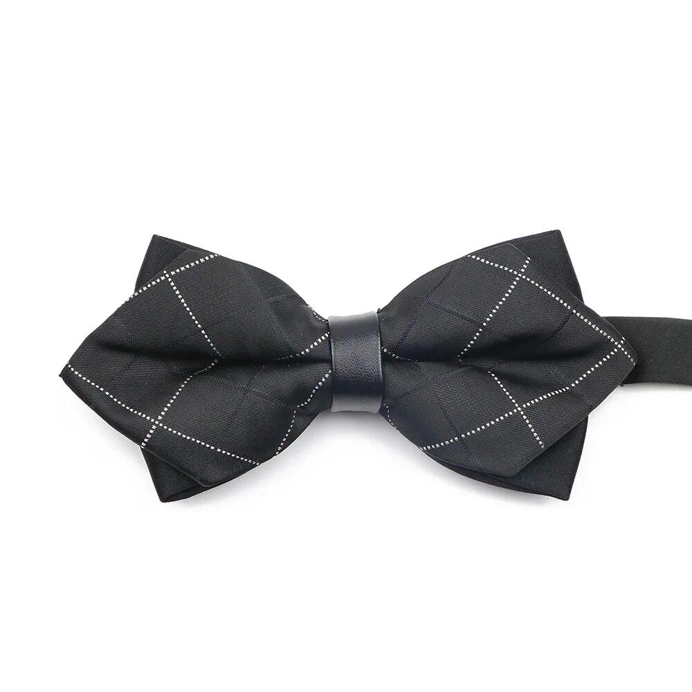Men Bow Ties Groom Wedding Fashion Adjustable Tuxedo Bowtie Business Colorful Neckties
