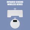 Automatic Infrared Induction Toilet Flusher External Infrared Toilet Flush Button for Easy Installation & Water Saving