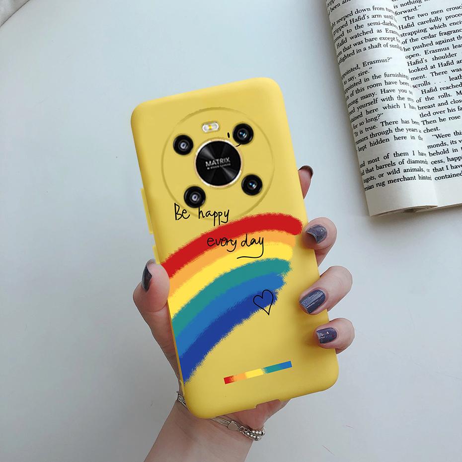 For Huawei Honor X9 2022 Case Cover on Honor X9 4G Phone Bumper Protector TPU Shell For Fundas Honor X9 X 9 HonorX9 Cover Flower