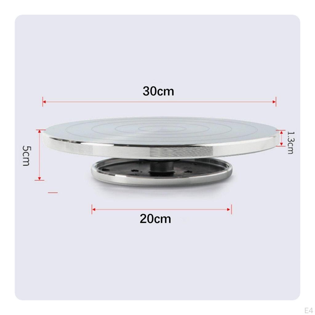 Manual Clay Turntable Smooth Rotation Pottery Precision Bearing Aluminum Alloy Sculpting