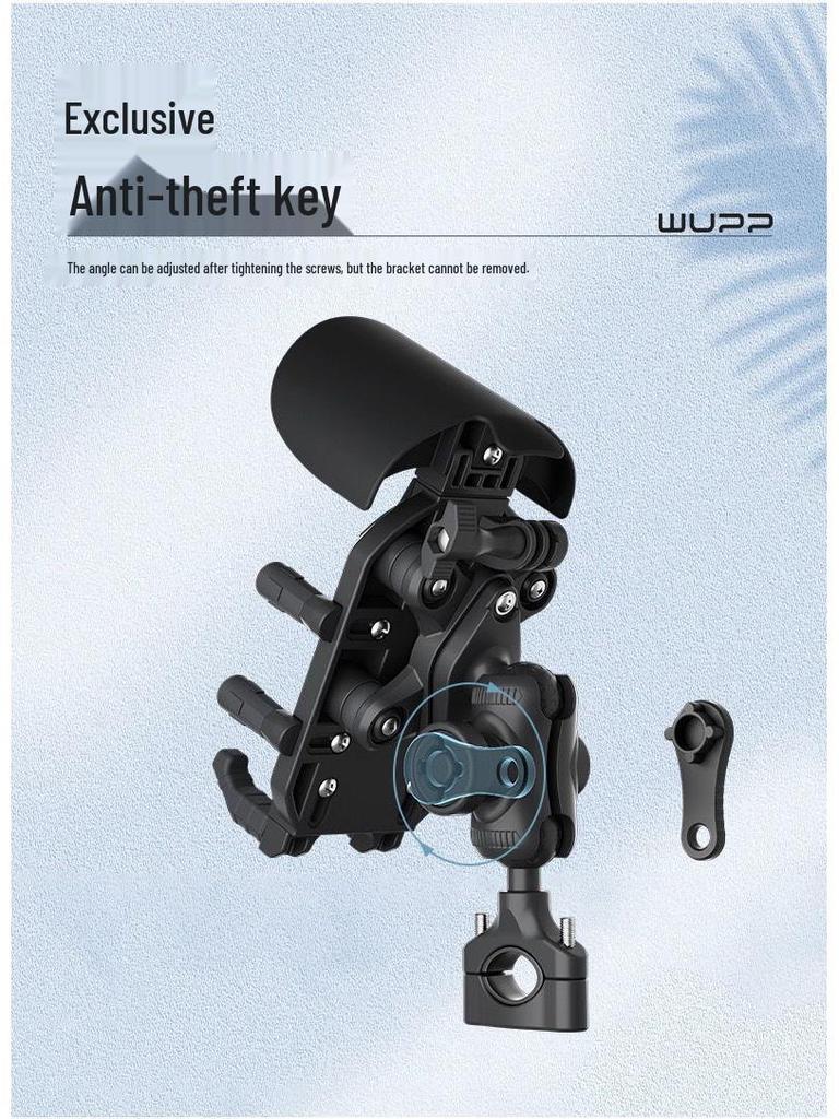 Electric Vehicle & Motorcycle Phone Holder - 2025 Shockproof, Rainproof Navigation Mount