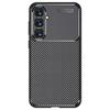Etui Beline Carbon Armor Do Galaxy S23 Fe, Czarne