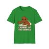 Unisex Softstyle T-Shirt Gingerbread Zombie Grave Funny Spooky Christmas Holiday