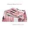 3Pcs Coquette Pink Bow Pumpkin Ghost Print Duvet Cover Set, Polka Dot Bow Pumpkin Bat Spider Web Ghost Print Halloween Bedding