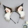 Handmade Plush Cat Ear Headband With Braided Tail Accessory Cosplay Anime Festival Costume Party
