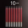 10pcs Gel Pen Refill ST Tip Quick-dry Gel Pen Signature Pen Ballpoint Pen 0.7mm Black/Blue/Red Refill School Study Stationery