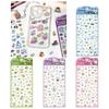 Cute Small Sticker for Kids & Adults, Reusing Tiny Sticker for Scrapbooking Puffier Sticker Sheets Decorative Sticker