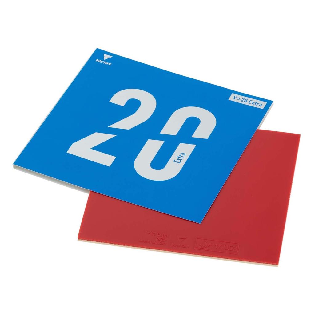 Victas Table Tennis Rubber Extra High Energy Tension Inverted Rubber Red MAX 200110 V>20