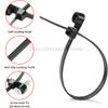 500-100PCS Screw Hole Cable Ties Reusable Fixed Nylon Cable Ties Self-locking Cord Ties Straps Fastening Loop Office Organizer