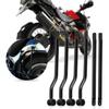 Kit Barra di Supporto per Borse Laterali, Staffe per Barra di Supporto per Borse Laterali da Motocicletta per Nero
