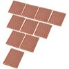 10pcs PCB Board Prototype Kit, PCB Prototype Single Sided DIY Universal Circuit Board 7x9cm Hole Diameter 1.2mm
