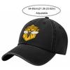 Save Bees Printed Visor Baseball Cap Adjustable Washed Cotton Baseball Hats Outdoor Leisure Faded Casquette