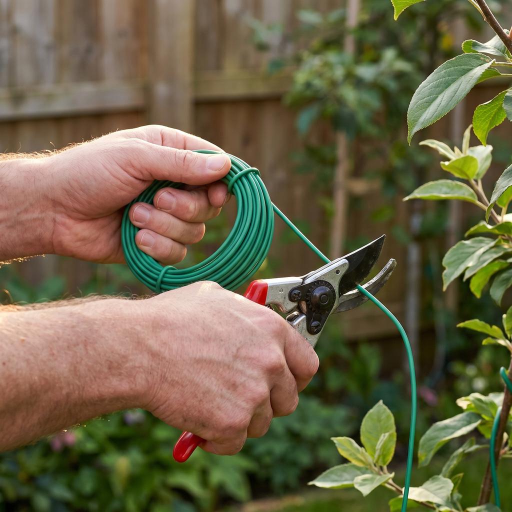 Schneidbare Gartenpflanzenbinder für Gemüse und Blumen, Flexible Pflanzenstützbinder