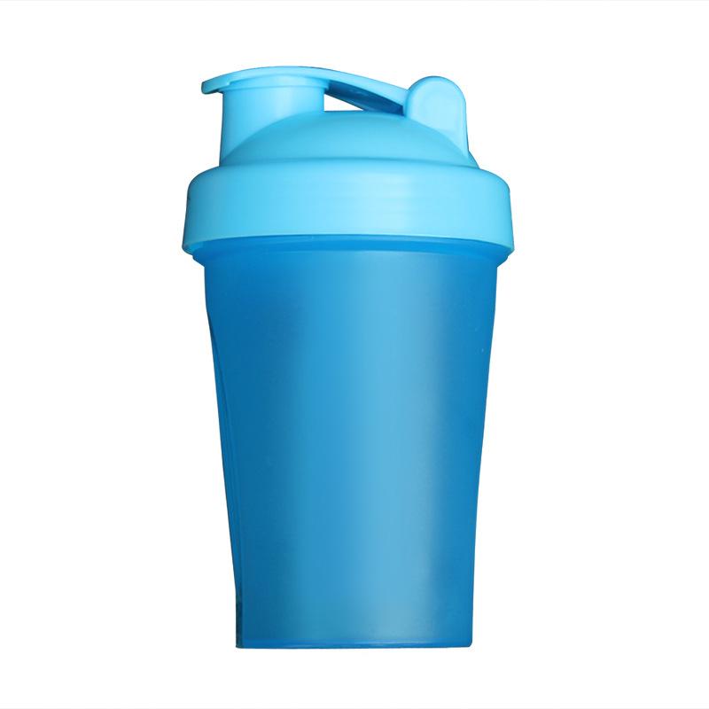 Sport Shaker Water Bottle 400ML Protein Powder Mixing Bottle Sport Fitness Gym Shaker Outdoor Portable Plastic Drink Bottle
