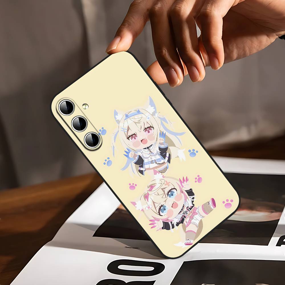 

Cartoon F-FUWAMOCO Phone Case For Samsung Galaxy S24/S25/S22/S30/Note20/Lite/Ultra/5G/Plus/FE Soft Black S20lite5G