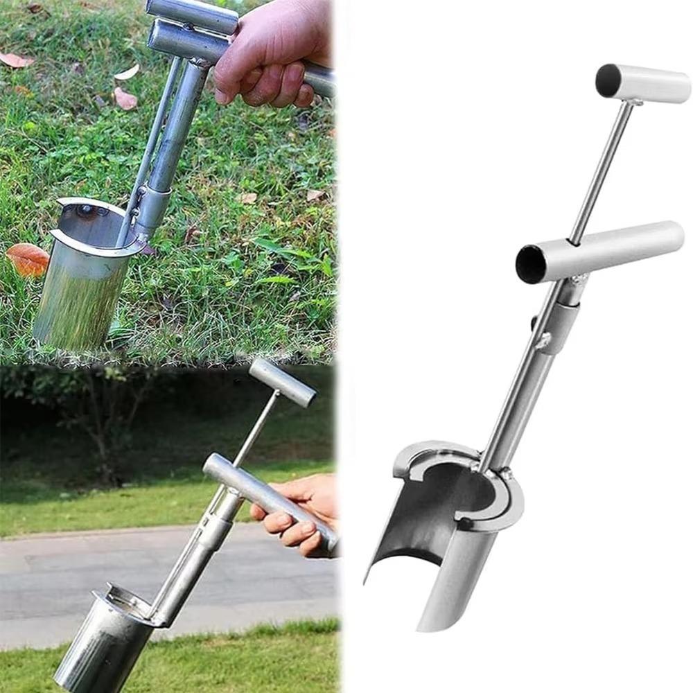 Handheld Planting Tool Durable Bulb Planter Tool Turf Insertion Tool Soil Sampler  Gardening