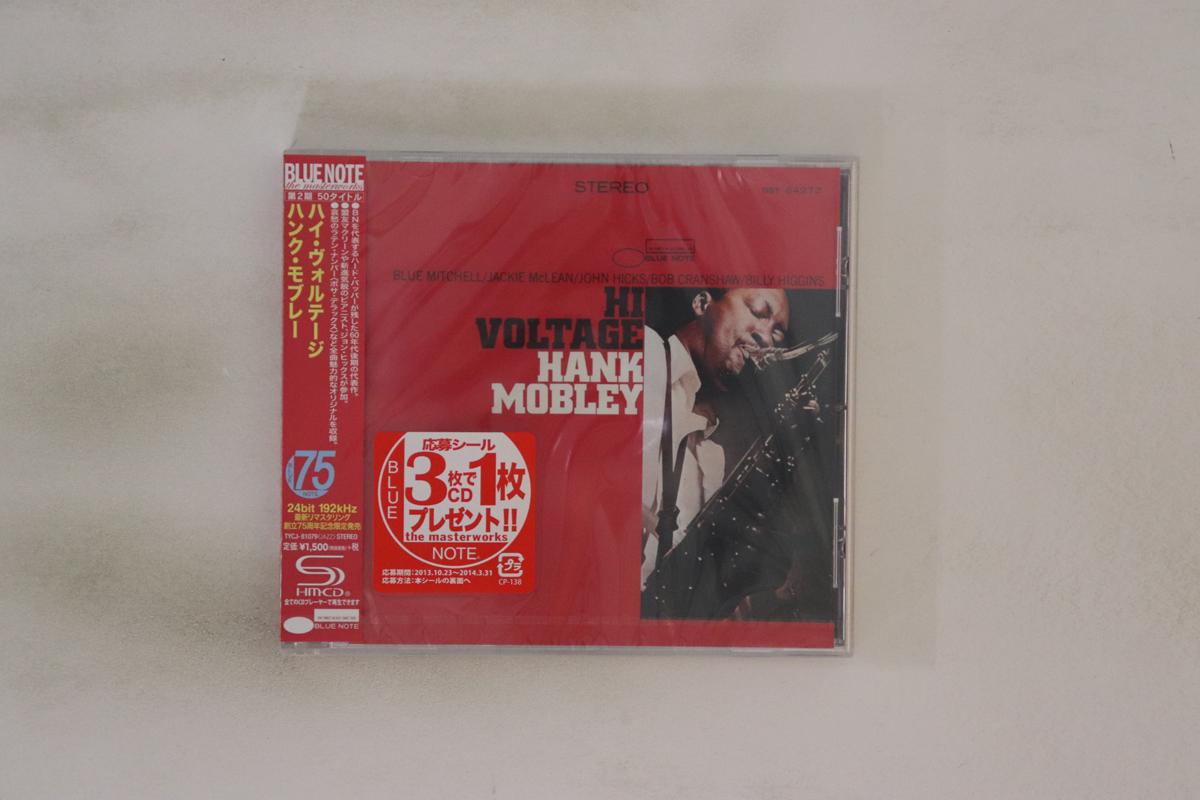 

CD HANK MOBLEY - Hi Voltage TYCJ81079 BLUE NOTE 2014 Japan Obi Jazz Used