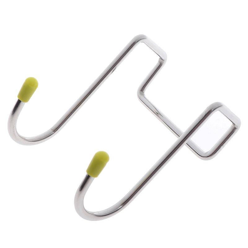 1Pc Stainless Steel Double S Shape Storage Hook For Bathroom Kitchen Wall Hook