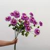 Stem Form Artificial Chrysanthemum With Buds Floral Decor Artificial DIY Gift  Indoor Room