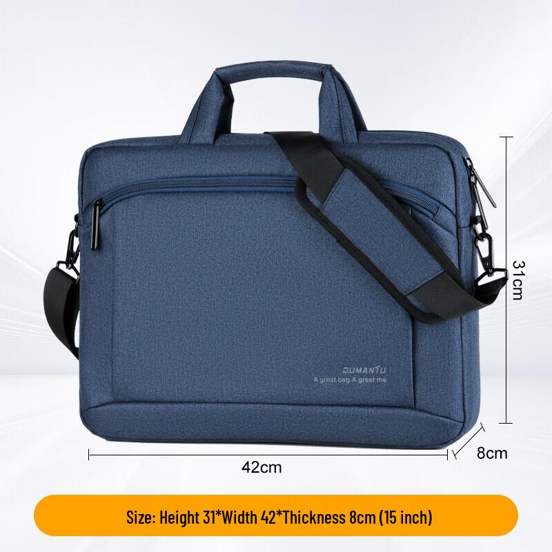 Men s Stylish Waterproof Laptop Shoulder Bag 15 inches