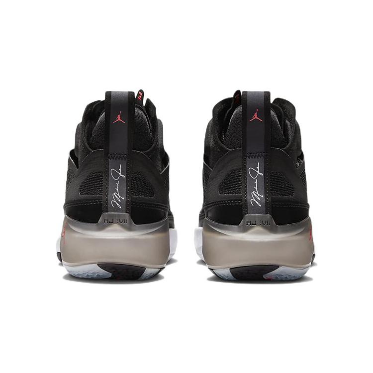 Jordan Air Jordan 37 Abrasion Resistant High top Children's Basketball Shoes Black White DD7421-091