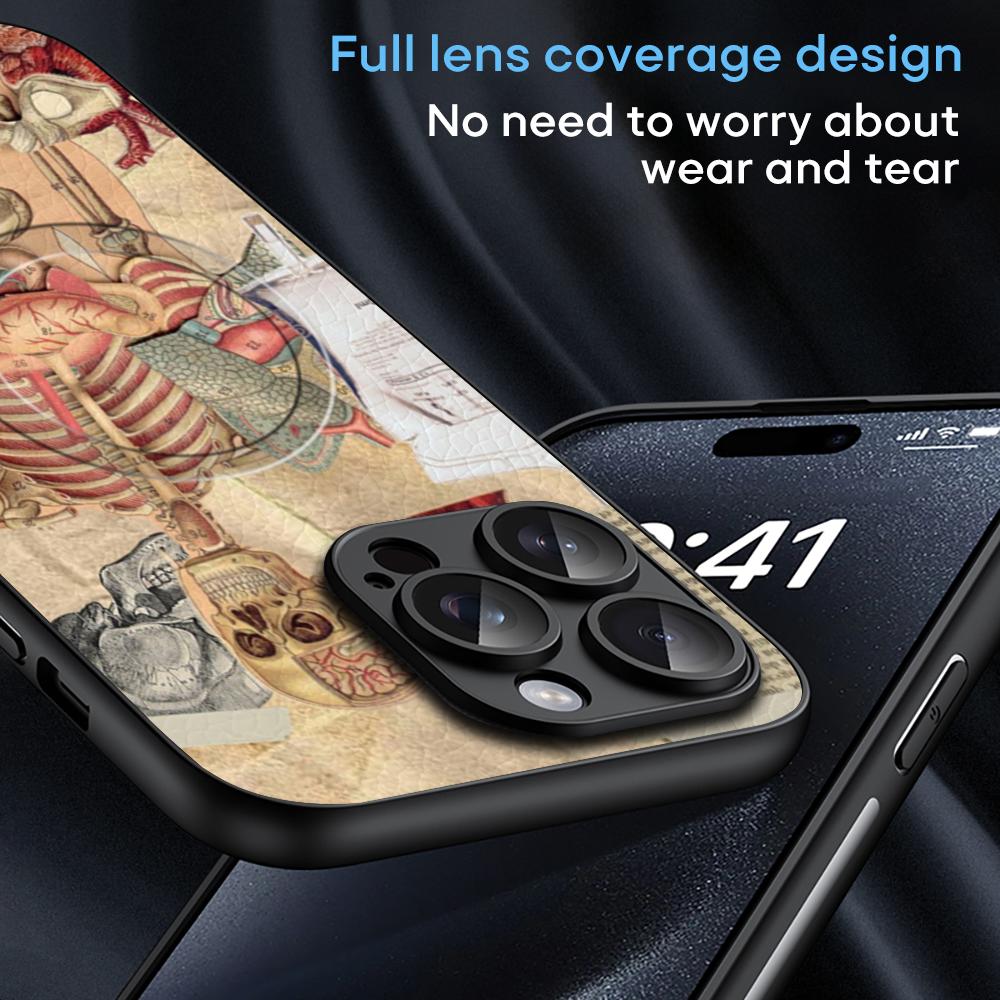 Cool Body structurES Hot NEW Phone Case For iPhone 16 15 14 13 12 11 Plus Pro Max  High-end Luxury Magsafe Sheepskin