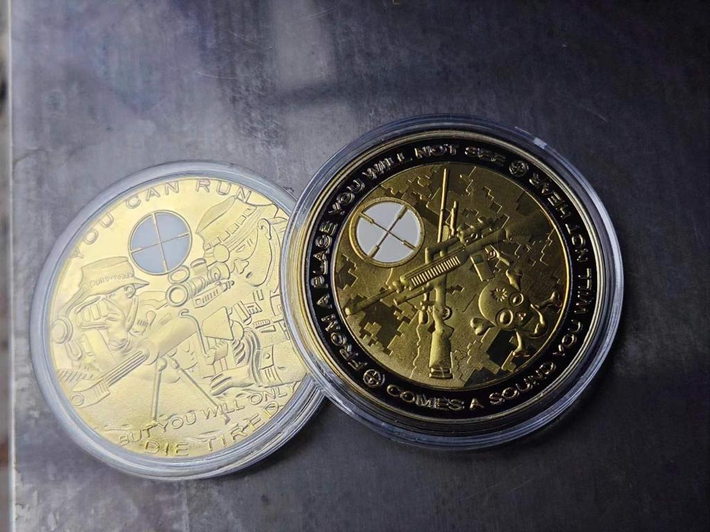 American Sniper Commemorative Coin Emblem Craft Gift Gift Collection Lucky Medal