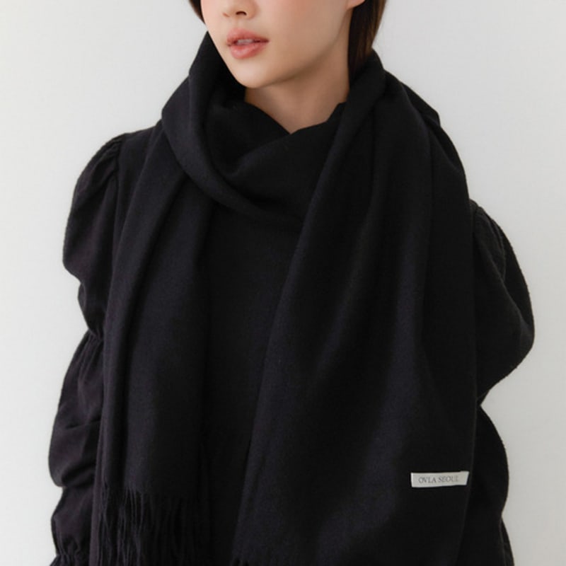 OVLA softy soft melt fringe muffler_colors MF004