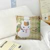 Anime N-Natsumes B-Book Of F-Friends  Pillow Gift Home Office Decoration Bedroom Sofa Car Cushion Cover Case 45x45