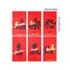 6pcs Chinese Style 2025 Snake Year Red Envelopes Hongbao Red Packets Gifts  Wedding Birthday