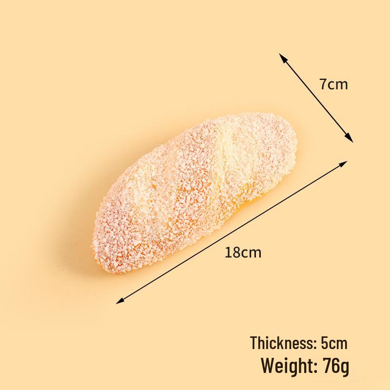 Baguette e Bruco in PU Sintetico, Oggetto di Scena per Esposizione, Decorazione o Servizi Fotografici