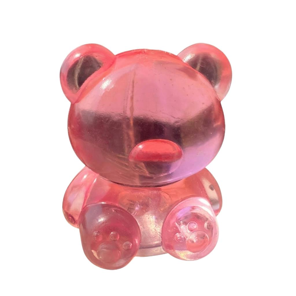 Cute Bear Nee Doh Maltose Squishy Toy Dough Colorful Sensory Toy Creative Desk Decoration Stress Relief Doll Squeeze Fidget Toy