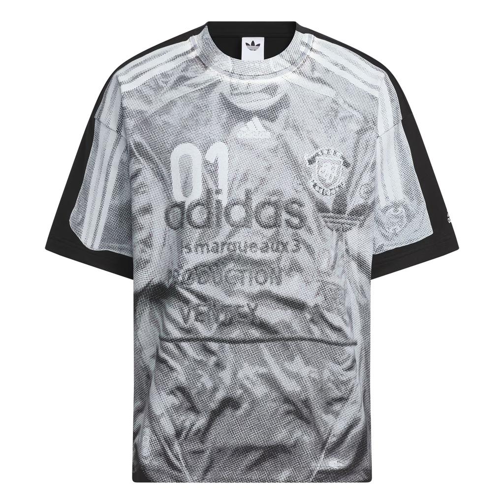 Adidas Originals FW25 SNBN GFX 3 Logo Three Stripes Loose Fit Short Sleeve T-Shirt Unisex Tops IB7100