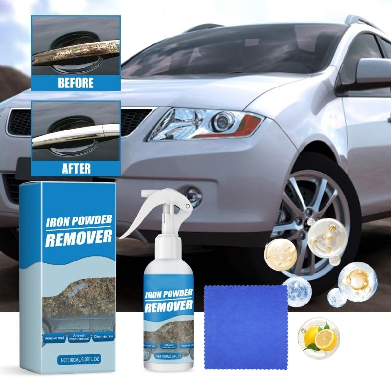 100ml/3.38oz Rust Remover Derusting Sprayer Multifunction Car Rust Removal Sprayer Universal Car Maintenance