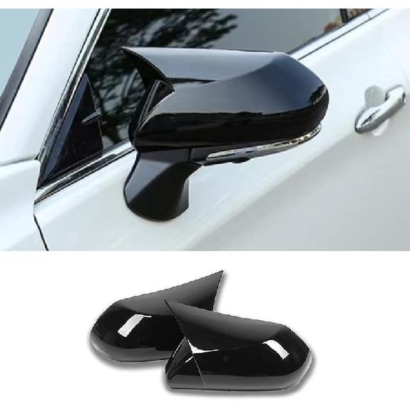 Car Ox Horn Side Rearview Mirror Cover Wing Mirror Protect Decorate Covers Auto Exterior Decoration Accessories For Toyota Camry 2018 2024