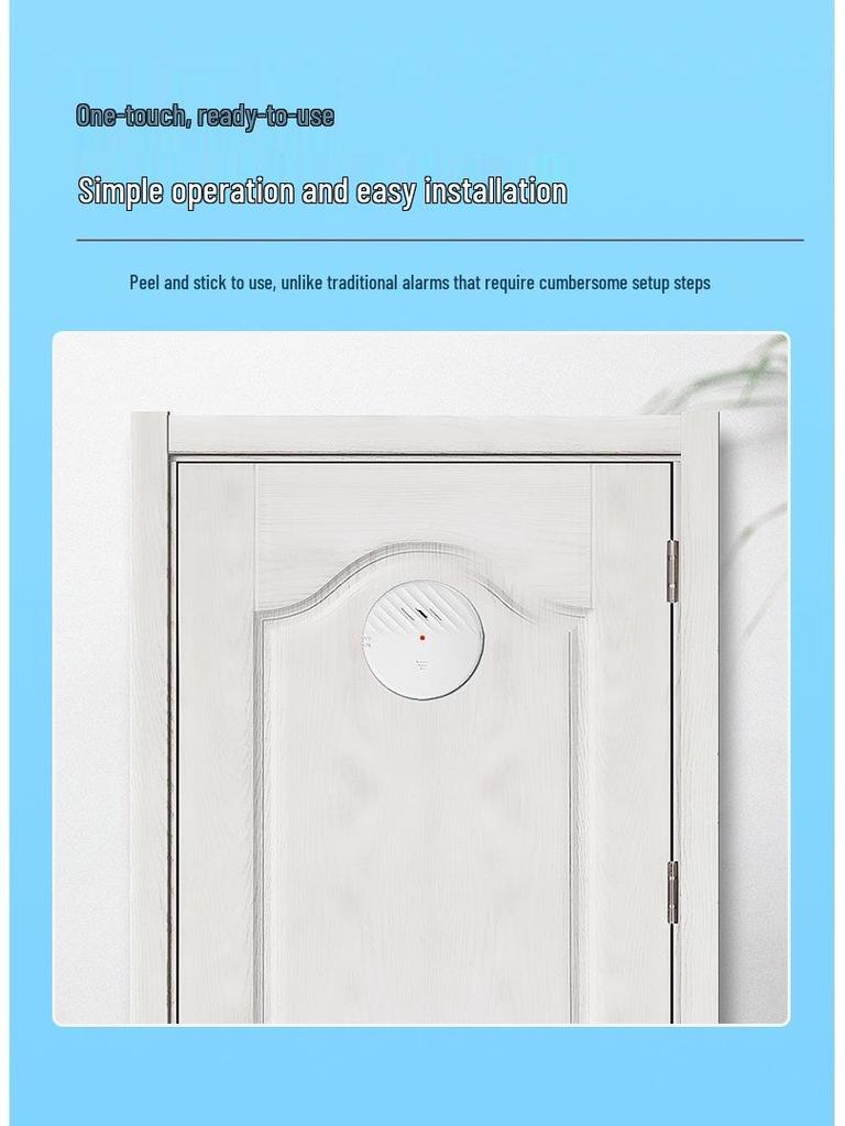 Slim Home and Hotel Door/Window Anti-Theft Vibration Sensor Alarm