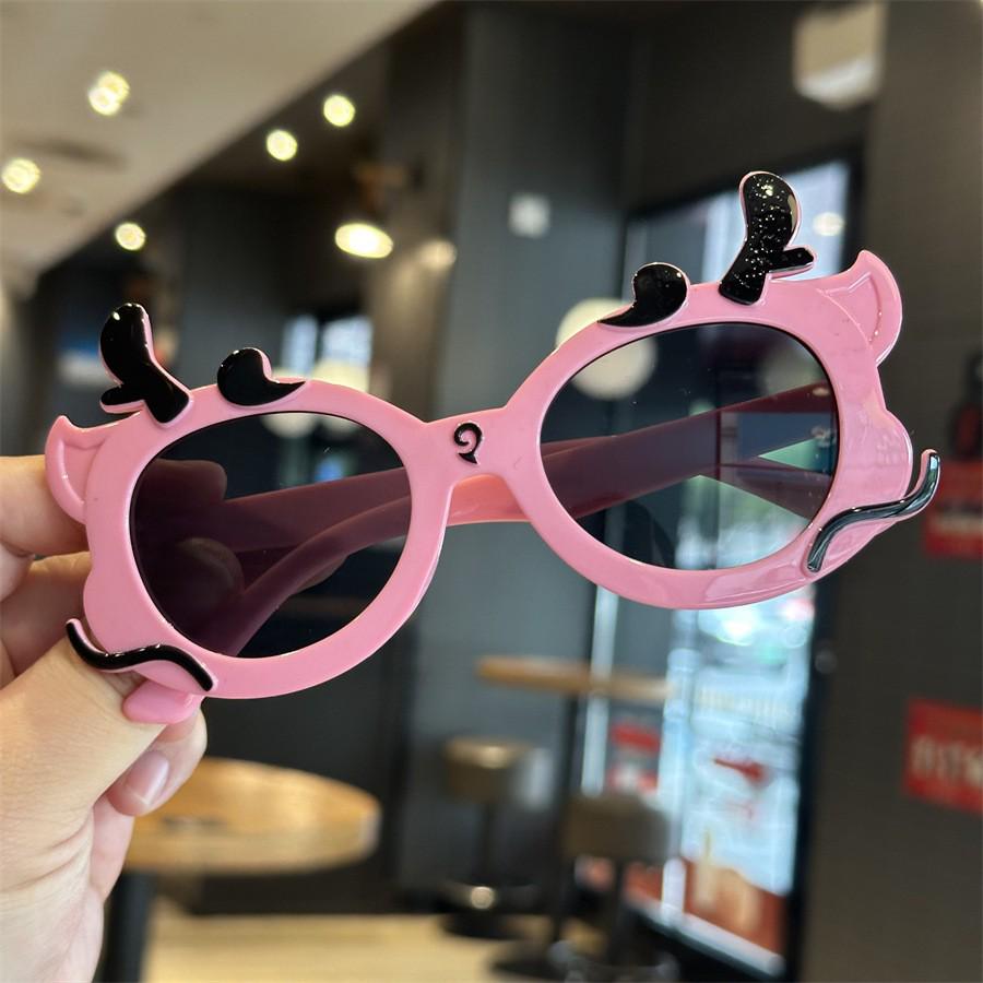 Ao Bing Dragon Cartoon Sunglasses for Kids: Cute Holiday Photo Shades for Boys and Girls