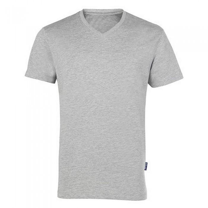 HRM Mens Luxury Melange V Neck T-Shirt