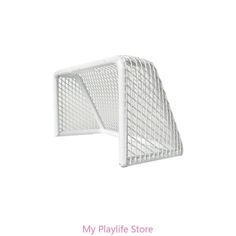 

Украшения для аквариума Футбольные ворота из нержавеющей стали Ландшафт для аквариума Укрытие для водных рыб Ландшафтный дизайн Игрушка-укрытие