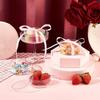 18pcs Clear Acrylic Round Storage Boxes Flip-Top Lids 8cm Jewelry Organizer Containers Wedding Favors Party Treats Beads Crafts