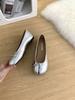 Fashion IPPEUM Women Tabis Shoes Red Split Toe Ballet Flats  2024 New Mary Janes Ballerinas Zapatos Mujer