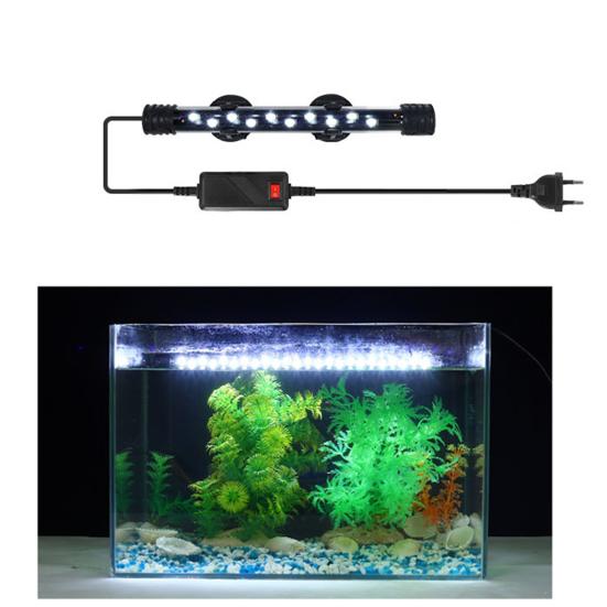 Akvarijní světlo LED 3 režimy Kompaktní podvodní lampa Akvarijní osvětlení pro domácí použití