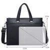 Large-capacity Cowhide Casual Single-shoulder Bag Waterproof and High-end Briefcase for Men Casually