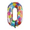 40 Inch Aluminum Foil Number Balloon Colorful 2024 New Year Large Size Balloon Celebration Decoration Party Supplies